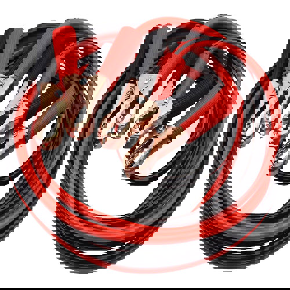 Booster Cables; Cable Type: Booster Cable ; Wire Gauge: 8 ; Wire Material: Copper Clad Aluminum ; Cable Length: 8.000 ; Cable Color: Black; Red ; Clamp Color: Black; Red